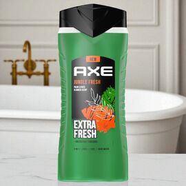 Гель для душа и шампунь AXE JUNGL FRESH, 400 мл