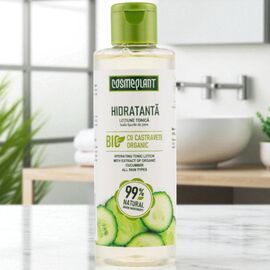 Лосьон-тоник COSMEPLANT, увлажняющий, огурец, 200 мл
