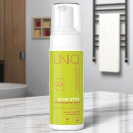 Spuma purificatoare UNIQ Acne Stop, 150 ml