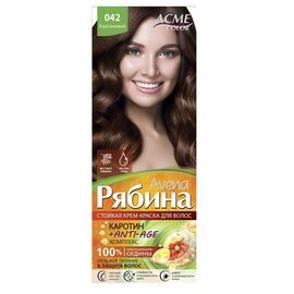 Краска для волос ACME РЯБИНА Avena, 042 - Каштановый, 100 мл