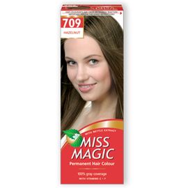 Стойкая краска для волос MISS MAGIC, 709 - Лесной орех, 90 мл