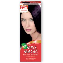 Стойкая краска для волос MISS MAGIC, 726 - Баклажан, 90 мл