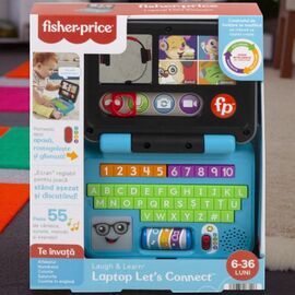 Игрушка обучающая FISHER-PRICE Ноутбук на румынском языке