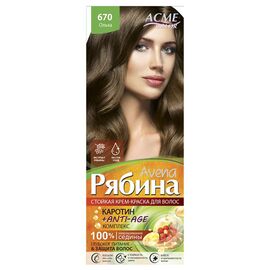 Vopsea pentru par ACME РЯБИНА Avena, 670 - Arbore de Arin, 100 ml