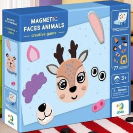 Игра DODO Faces Animals, магнитная, 200209