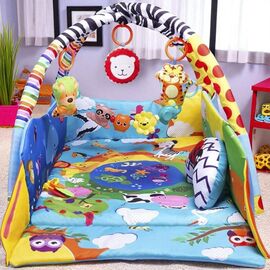 Игровой коврик LIONELO Anika Plus, Blue and Yellow
