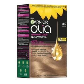 Vopsea par GARNIER OLIA Full Kit 8.0 Blond natural