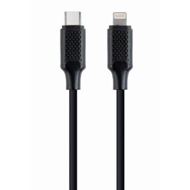 Cable GEMBIRD Cablexpert CC-USB2-CM8PM-1.5M, negru, Type-C/Lightning