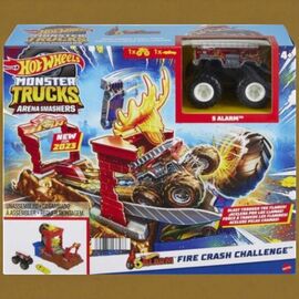 Set pentru masini HOT WHEELS Provocare Monster Trucks ARENA SMASHERS