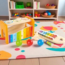 Ксилофон HAPE, с молоточком, 12 месяцев +