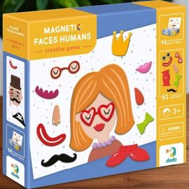 Игра DODO Faces Humans, магнитная, 200208