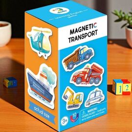Set DODO, figurine magnetice, Transport, 200266