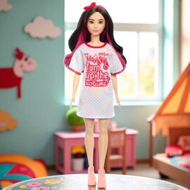 Кукла Barbie MATTEL Модница в платье Twist-n-Turn