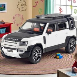Модель автомобиля Land Rover Defender CHE ZHI CZ603B, 1:24, металл, со звуками и подсветкой, ZJA357757