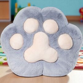 Игрушка мягкая STIP Лапка, серая, 33 см