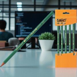 Set creioane simple BIC ECO Evolution, 5buc