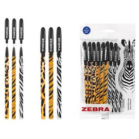 Set pixuri ZEBRA Doodler'z Animal, 1 mm, 10 buc, culori diferite