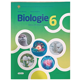 Учебник Biologia cl.6, Nina Birnaz, Stela Mitelea