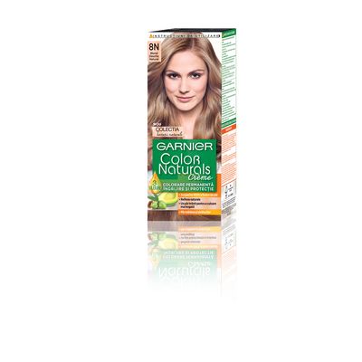 Крем-краска для волос GARNIER Color Naturals, 8N Натуральный Светоло-русый, 112 мл