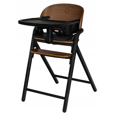Scaun de masa 3in1 Lionelo Celia, Black Wood