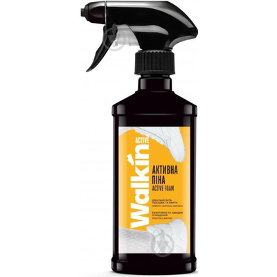 Spuma activa WALKIN ACTIVE pentru curatarea pantofilor albi, talpilor si varpurilor, 200 ml