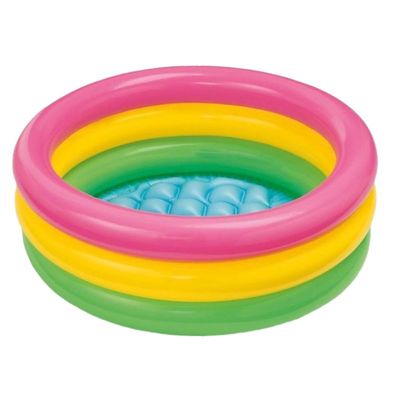 Piscina gonflabila pentru copii INTEX Apus de soare, 61х22 cm, 28l, 1-3ani