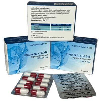 Капсулы SOPHARMACY MC Магний + В6, 30 шт, изображение 4