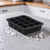 Forma pentru gheata EH 12 celule 19X14X4 cm, neagra