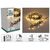 Luminite de Craciun "Dense" 576 LED, alb cald, 7.4 m, 8 regim, timer