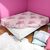 Cersaf de pat BUMBACEL PREMIUM Satin, FLORY Double, SF1703, cu elastic, 200x220 cm