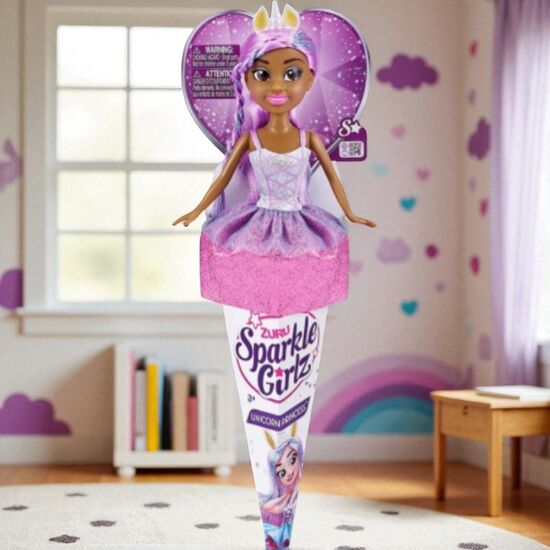 Принцесса единорог корнет SPARKLE GIRLZ Zuru, в ассортименте