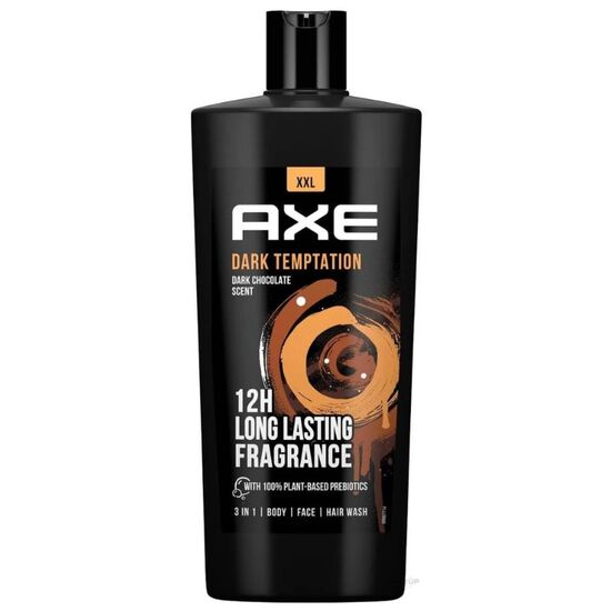 Гель для душа и шампунь AXE DARK TEMPTATION, 700 мл