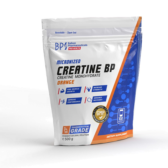 Creatine BP BALKAN PHARM, (без вкуса), порошок, 500 г, изображение 2