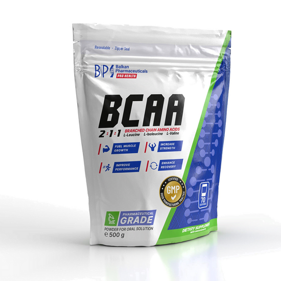 BCAA BALKAN PHARM, Порошок, 500 г, изображение 2