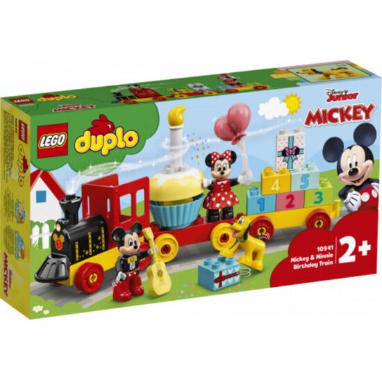 Конструктор Lego Duplo 10941, Праздничный поезд Микки и Минни, 22 детали