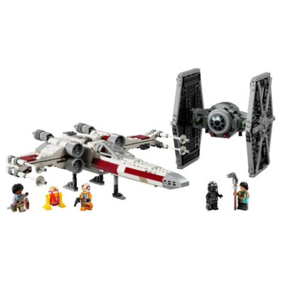 Конструктор LEGO Star Wars 75393 "Микс истребителей TIE и X-Wing", 1063 детали, изображение 5
