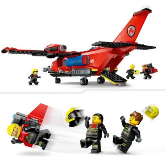 Конструктор LEGO City 60413 "Пожарный самолет", 478 деталей, изображение 4
