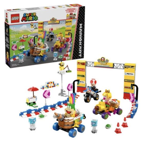 Конструктор LEGO Super Mario 72036 Mario Kart – Baby Peach & Grand Prix Set, 823 элемента, изображение 3