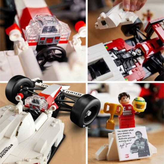 Конструктор LEGO Icons 10330 "McLaren MP4/4 si Ayrton Senna", 693 детали, изображение 6