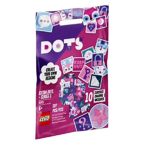 Дополнительные элементы LEGO Dots 3, 107 дет., 41921