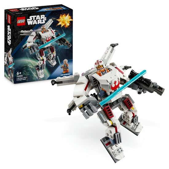 Constructor LEGO Star Wars "Luke Skywalker X-Wing Mech", 195 piese, 75390, 2 image
