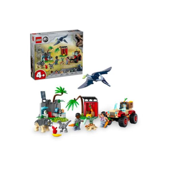 Constructor Lego Jurassic World 76963, Centrul de salvare a dinozaurilor, 134 piese, 3 image