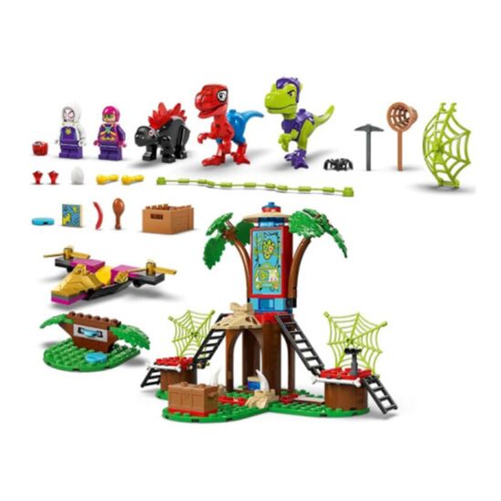 Конструктор Lego Marvel 11200, Битва Рапторов Спайди и Гобби в штаб-квартире, 143 детали, изображение 4