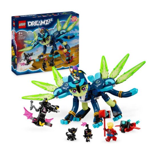 Конструктор Lego Dreamzzz 71476, Зоуи и кото-сова Зиан, 437 деталей, изображение 2