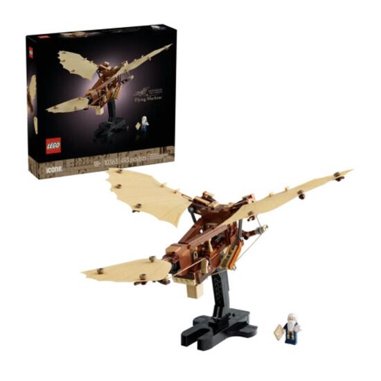 Constructor Lego Icons 10363, Masina zburatoare Leonardo Da Vinci, 493 piese, 4 image