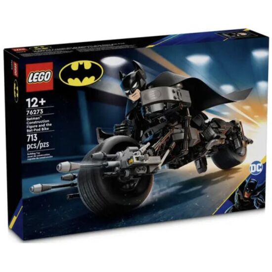 Конструктор LEGO Super Heroes 76273 "Бэтмен и бетцыкл Bat-Pod ", 713 деталей