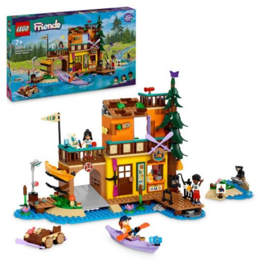 Constructor LEGO Friends 42626 "Tabara de aventuri, sporturi acvatice", 628 piese, 2 image