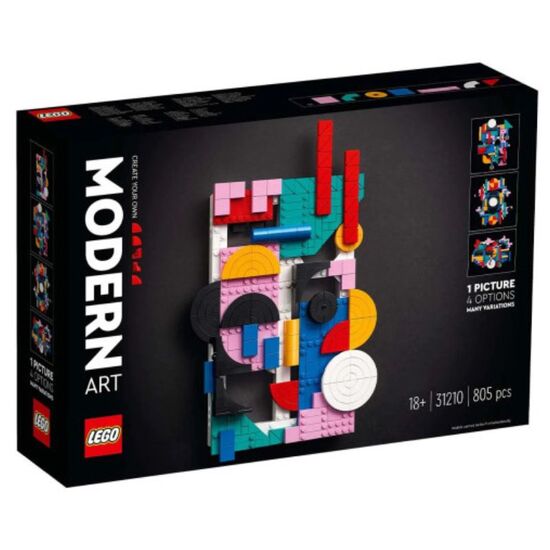 Конструктор LEGO Art 31210 "Современное искусство", 805 деталей