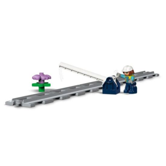 Конструктор LEGO Duplo 10426 "Дополнение Железнодорожный мост и пути", 42 детали, изображение 5