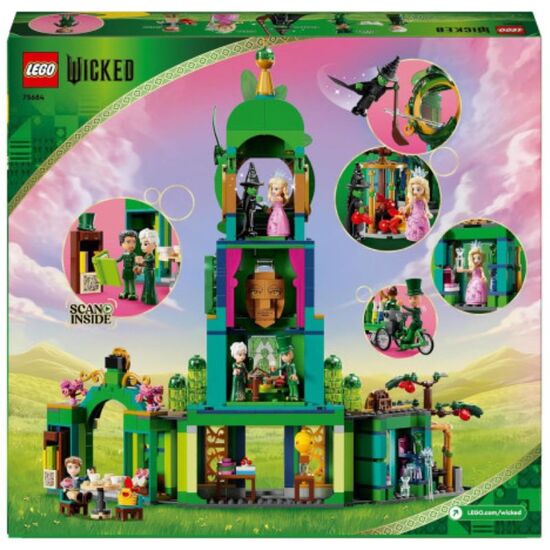 Конструктор LEGO Wicked 75684 "Изумрудный город", 945 деталей, изображение 7